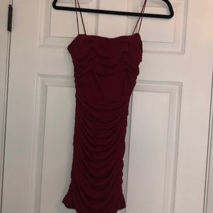 PRINCESS POLLY Red Bodycon Dress